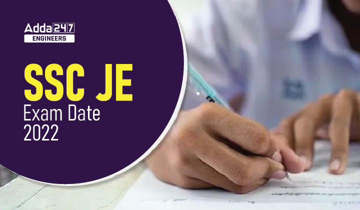 SSC JE Exam Date 2022, SSC Junior Engineer Mains Exam Date Out_30.1