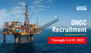 ONGC Recruitment Through GATE 2022 Out, Apply for 871 Vacancies Here