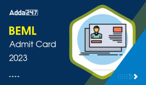 BEML Admit Card 2023