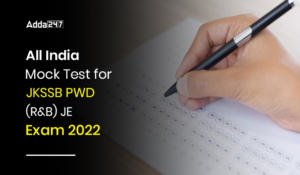 All India Mock Test for JKSSB PWD (R&B) JE Exam 2022