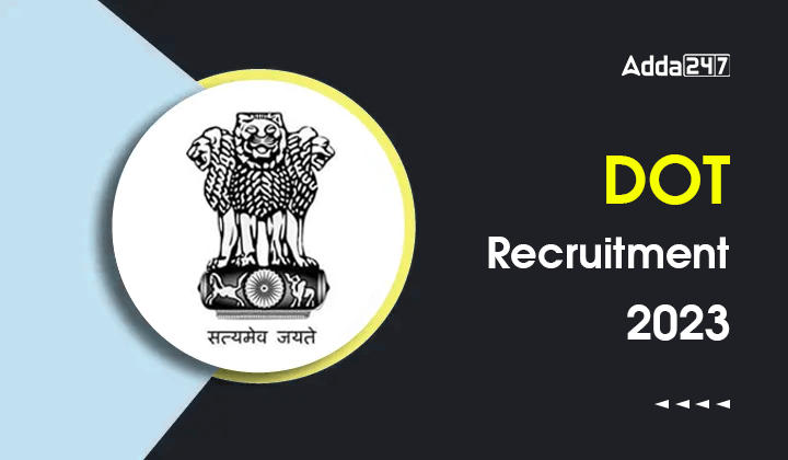 DOT Recruitment 2023 Apply Online for 270 Sub Divisional Engineer Posts_30.1