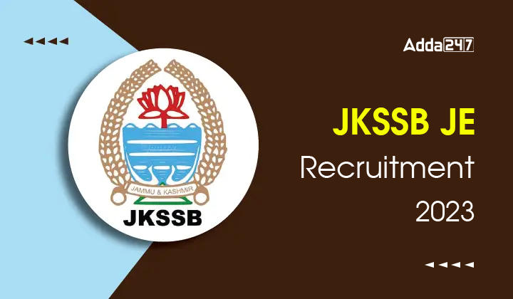 JKSSB JE Recruitment 2023 Notification Out For 1045 Posts In PWD Dept._30.1