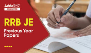 RRB JE Previous Year Papers