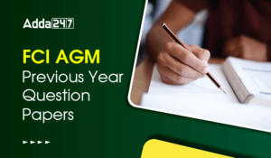 FCI AGM Previous Year Question Papers