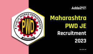 Maharashtra PWD JE Recruitment 2023