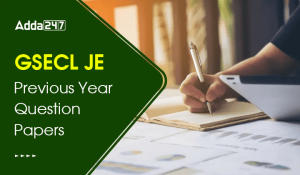 GSECL JE Previous Year Question Papers