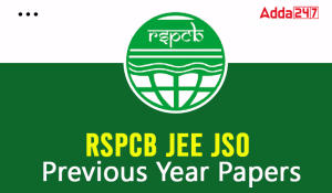 RSPCB JEE JSO Previous Year Papers
