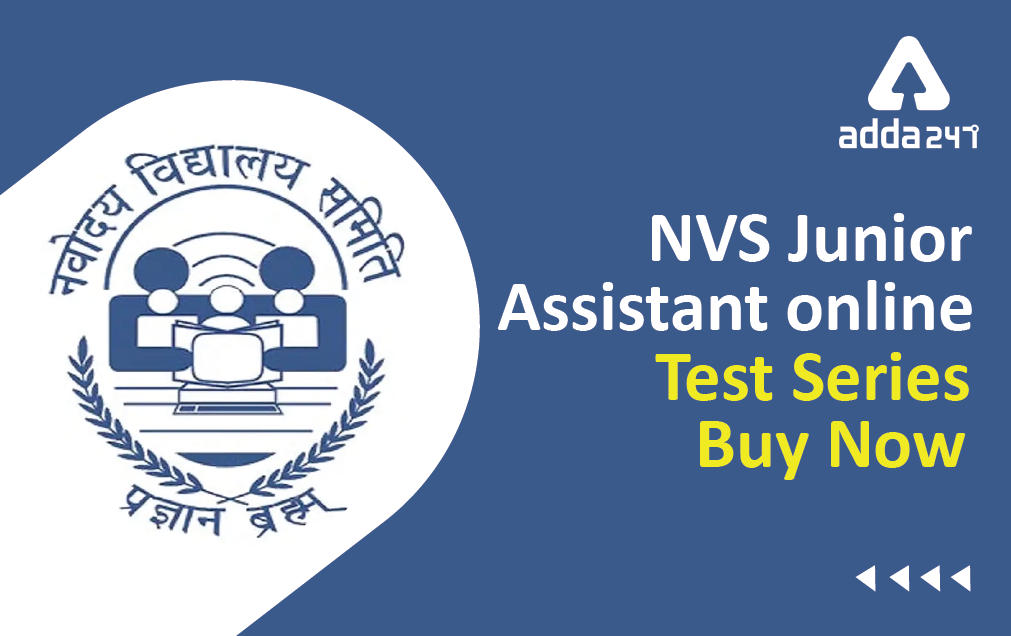 Best NVS Online Test Series For Junior Secretariat Assistant_30.1