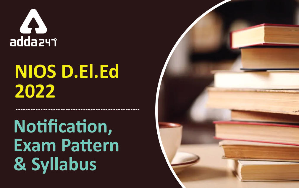 What is NIOS D.El.Ed?_30.1
