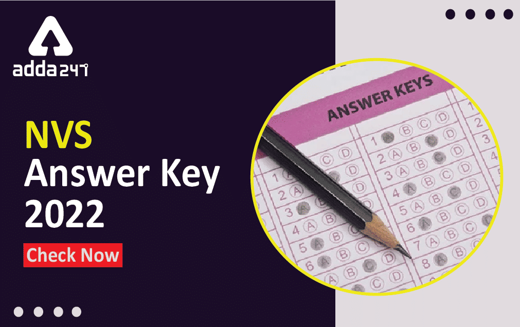 NVS Answer Key 2023 Out For PGT, TGT & Principal Posts_30.1