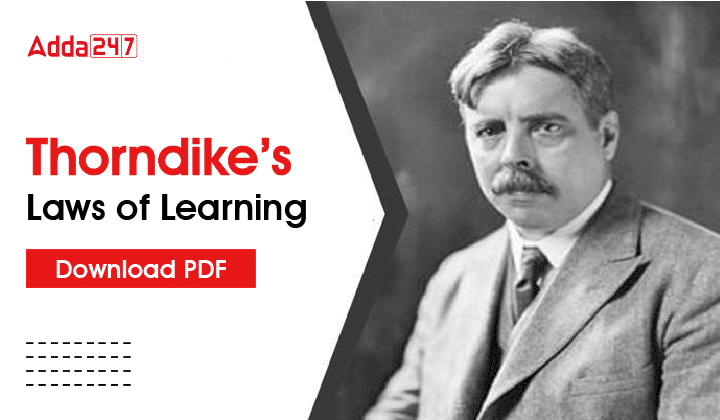 Thorndike's Laws of Learning, Download PDF_30.1