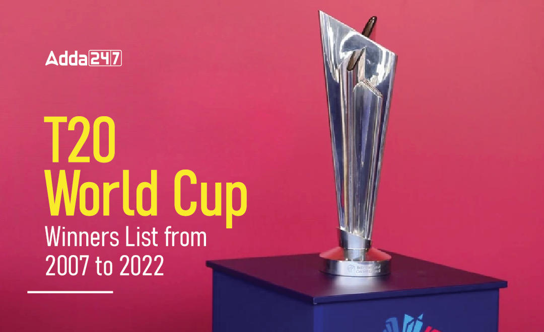 T20 World Cup Winners List from 2007 to 2022 - Countries Name_30.1