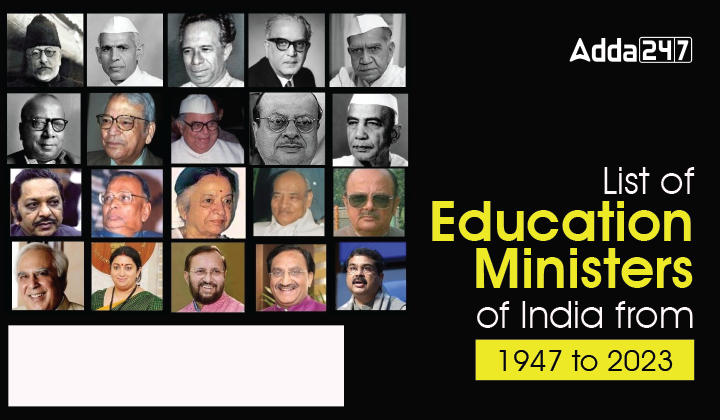 List of Education Ministers of India from 1947 to 2023_30.1
