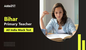 Bihar Primary Teacher All India Mock Test-01