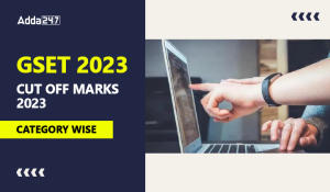 GSET 2023 Cut Off Marks 2023 Category Wise-01