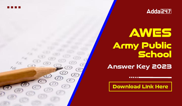 AWES Army Public School Answer Key 2023 PRT, TGT & PGT_30.1