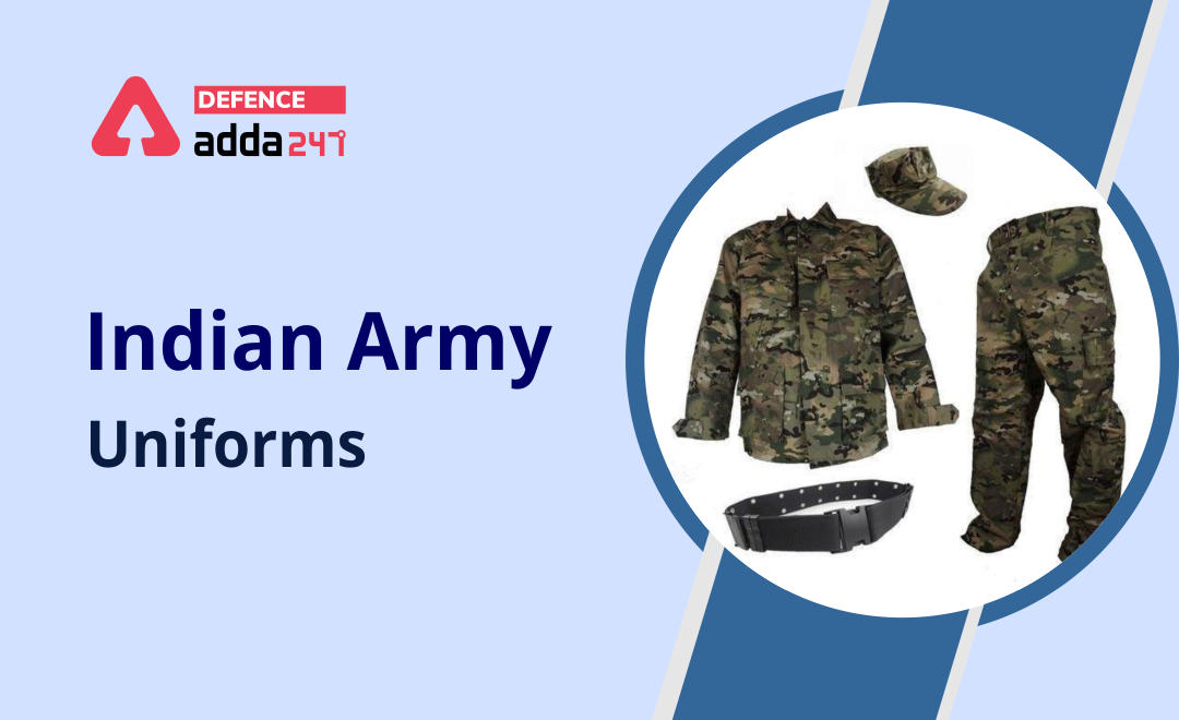indian army uniform description