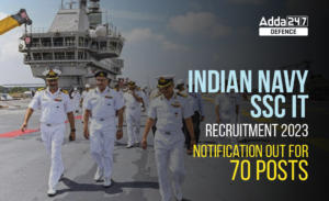 Indian Navy SSC IT Recruitment 2023 Apply for for 70 Posts