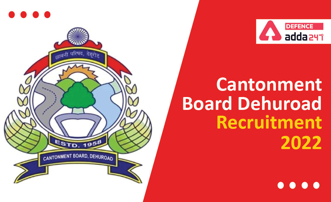 Cantonment Board Dehuroad Recruitment 2022 Notification Out for 11 Post_30.1