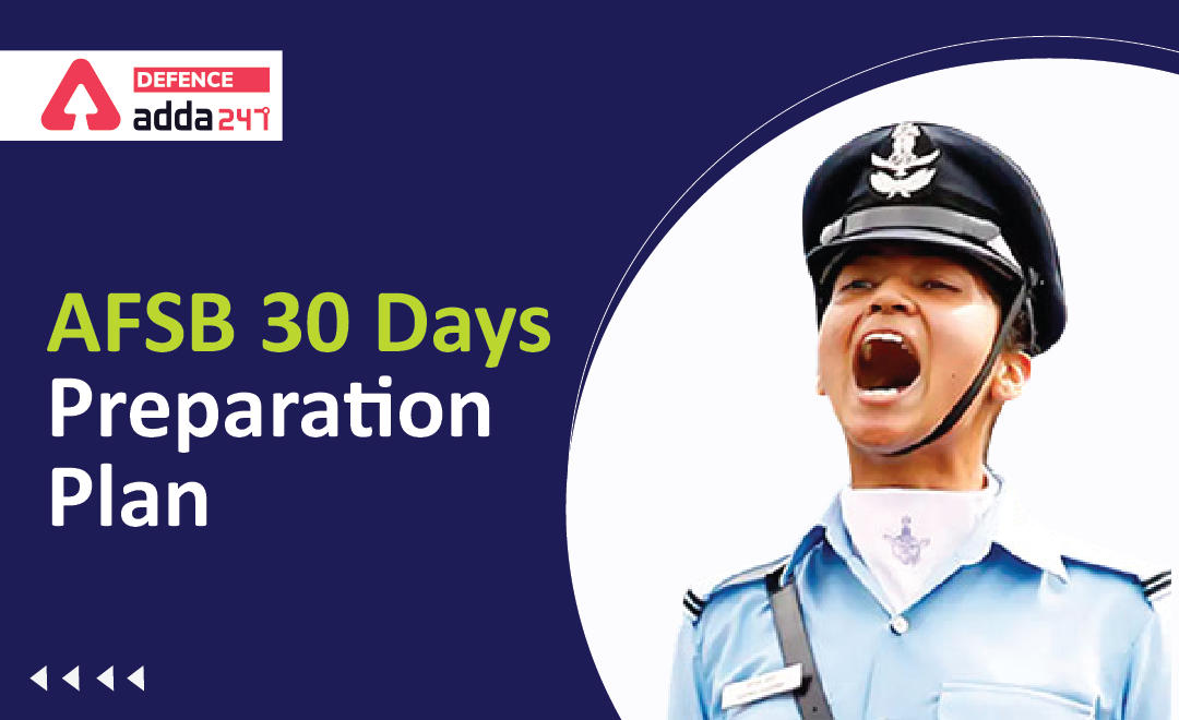 AFCAT AFSB 30 Days Preparation Plan_30.1