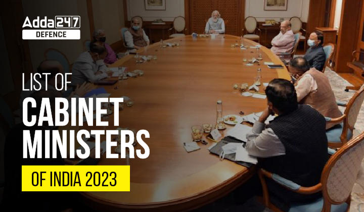 List of Cabinet Ministers of India 2023_30.1
