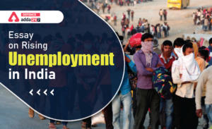 Unemployment in India Essay for CAPF