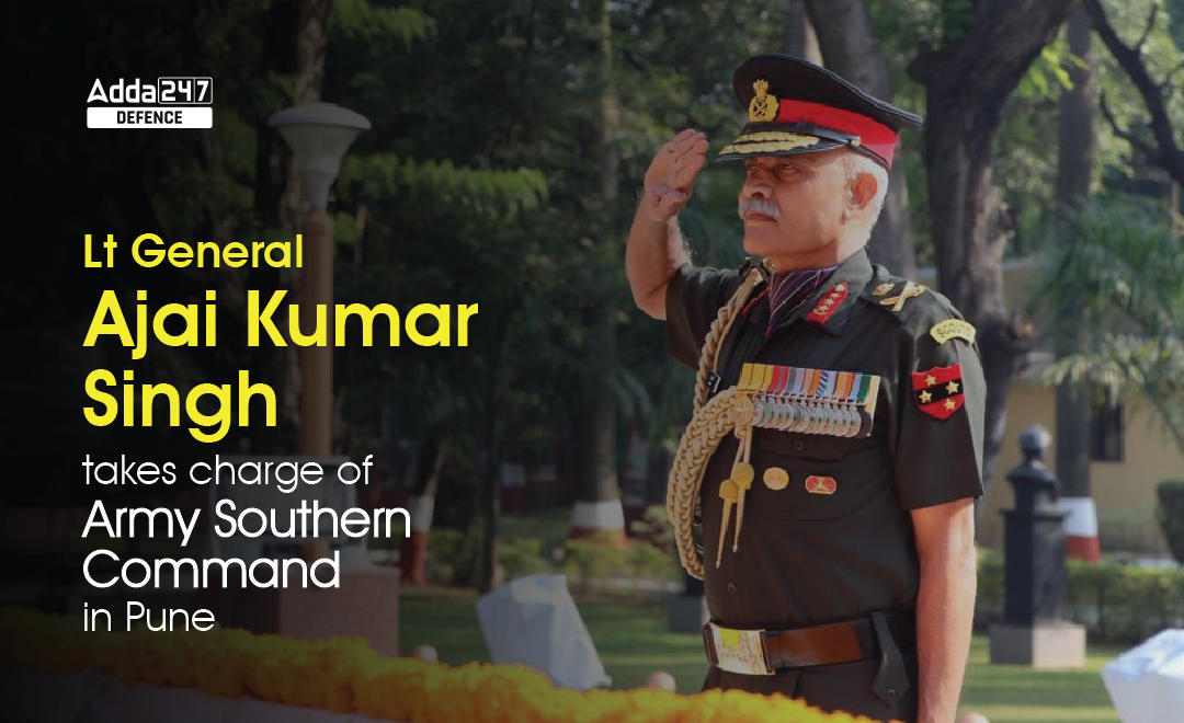 Lt General Ajai Kumar Singh takes charge of Army Southern Command in Pune_30.1