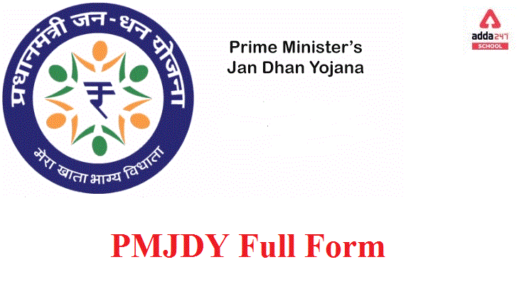 PMJDY Full Form - Pradhan Mantri Jan-Dhan Yojana | Adda247_30.1