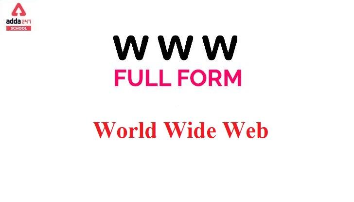 www Full Form | adda247 school_30.1