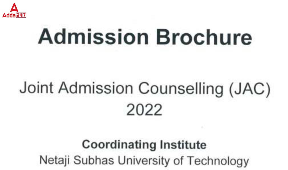 JAC Delhi 2022, Counselling Schedule & Registration Date