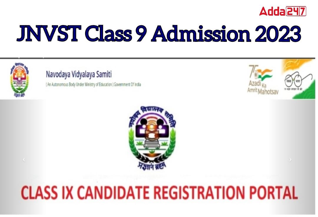JNVST Navodaya Class 9 Admission 2023_30.1