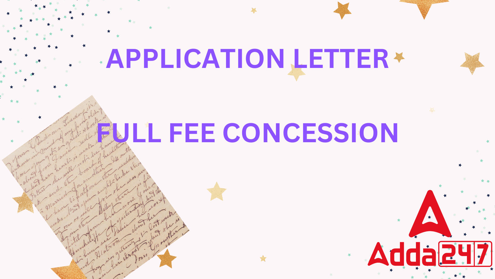 Application for Fee Concession, Full Fee Concession Application in English_30.1