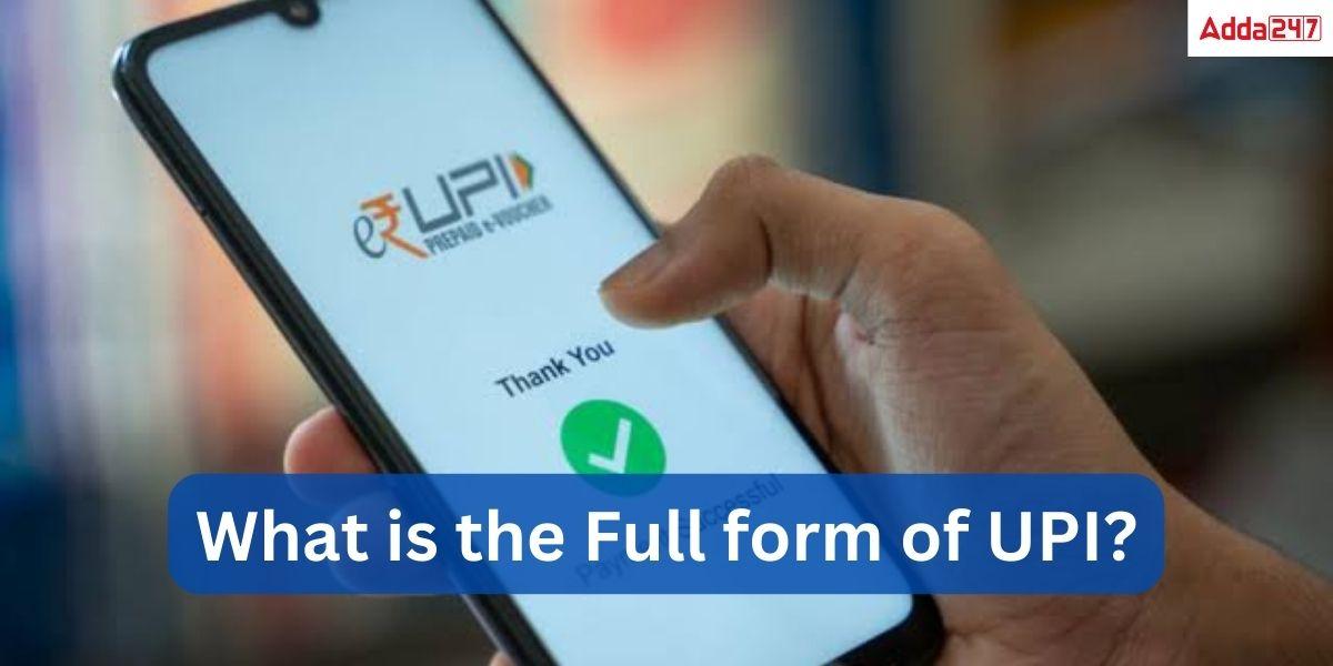 UPI Full Form: Unified Payments Interface_30.1