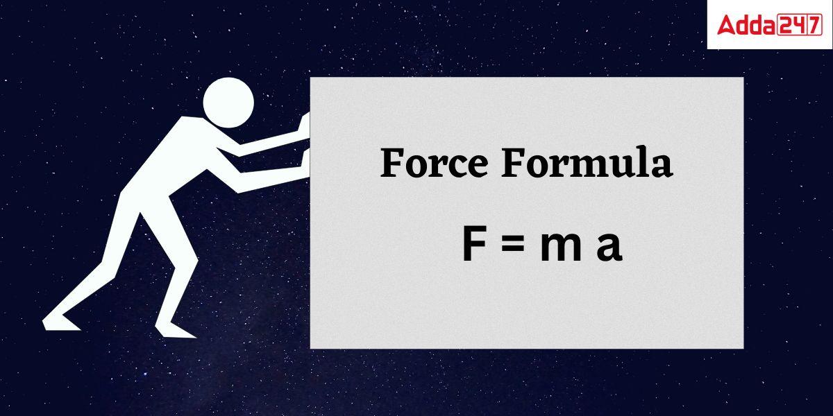 Force Formula in Physics, Equation, Examples_30.1