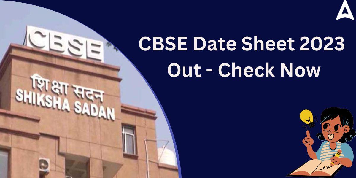 CBSE Date Sheet 2023 Class 10, 12 Board Exam Date @cbse.nic.in_90.1