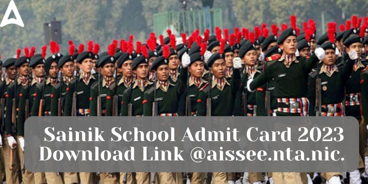 AISSEE Sainik School Admit Card 2023, AISSEE Admit Card Download Link_30.1