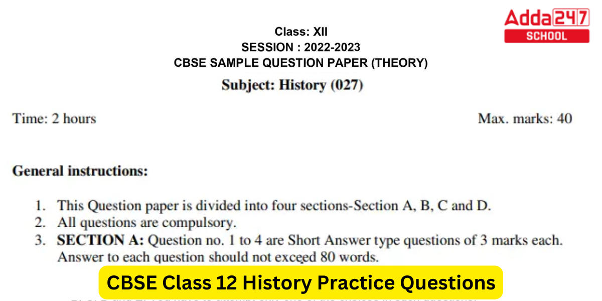 CBSE Class 12 History Additional Practice Questions 2023_30.1