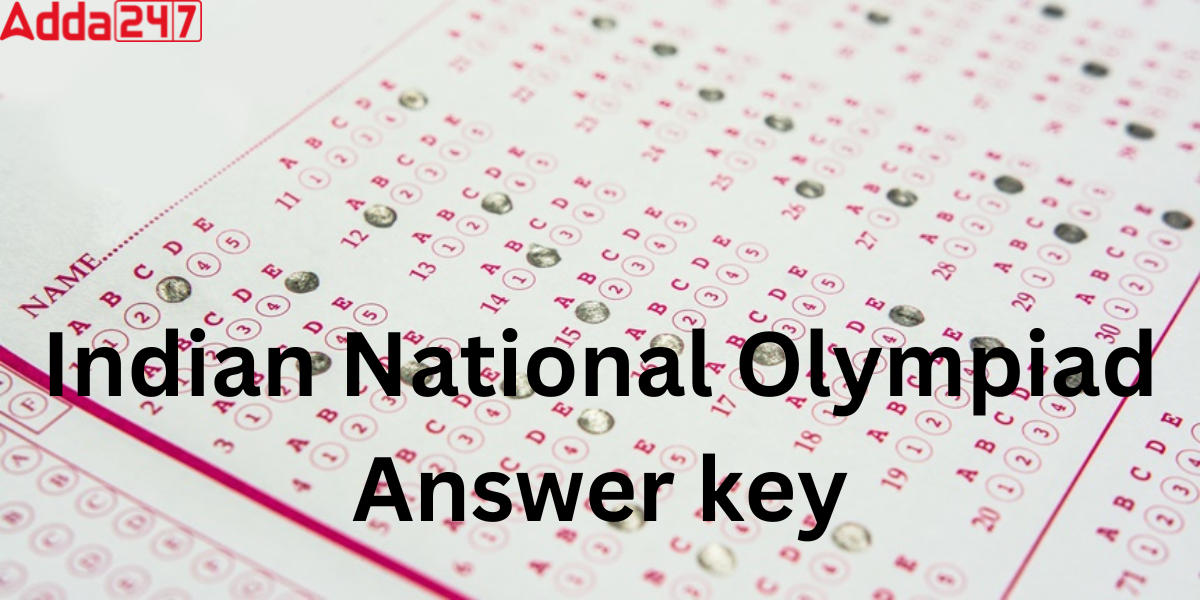 Indian National Olympiad (INO) Exam 2023 Answer Key Out_30.1