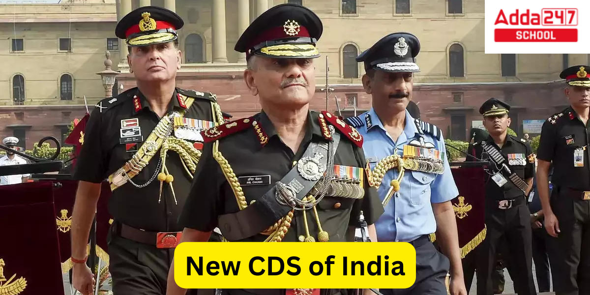 New CDS of India: Lieutenant General Anil Chauhan_30.1