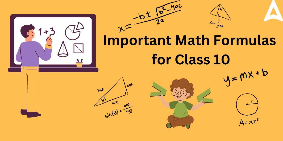All Math Formulas For Class 10 [ Most Important ]_30.1