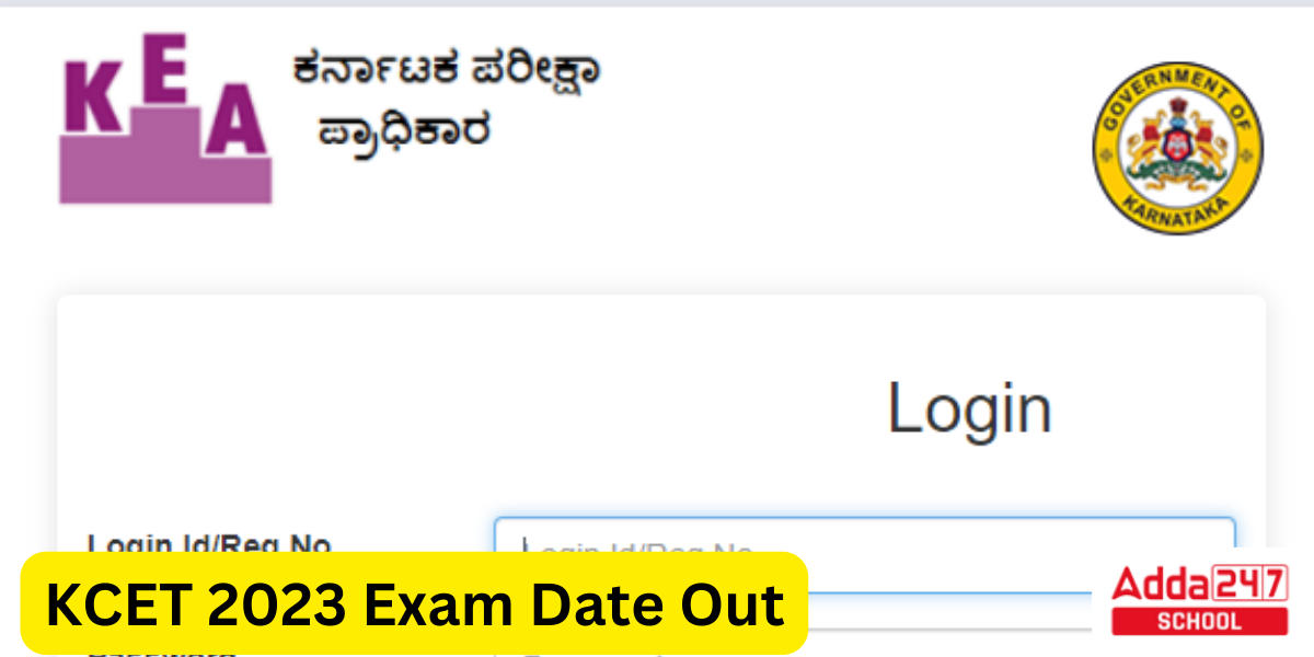 KCET 2023 Exam Date Out, Check KCET Exam Schedule_30.1