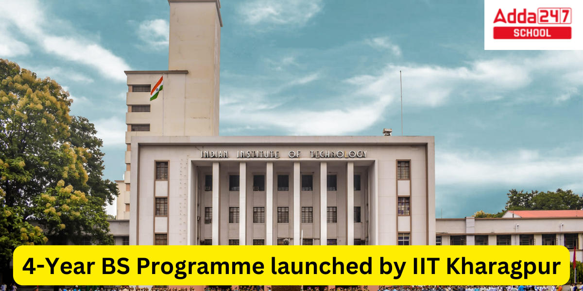 IIT Kharagpur Introduce 4-Year BS Programme with 6 Specialisations_30.1