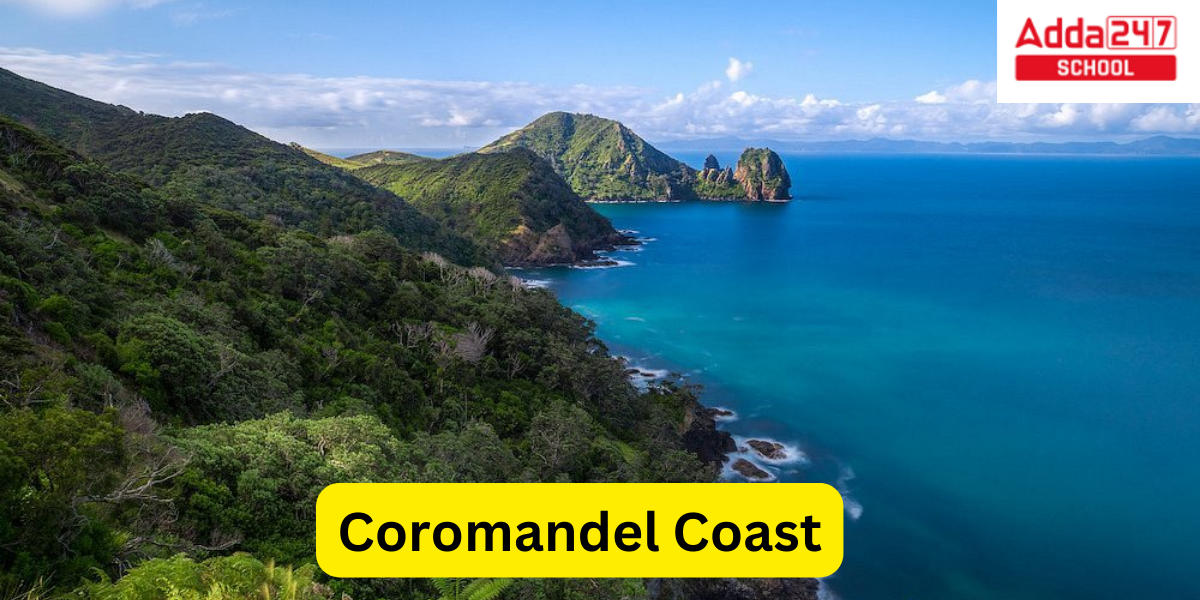 Coromandel Coast in Which State of India Map