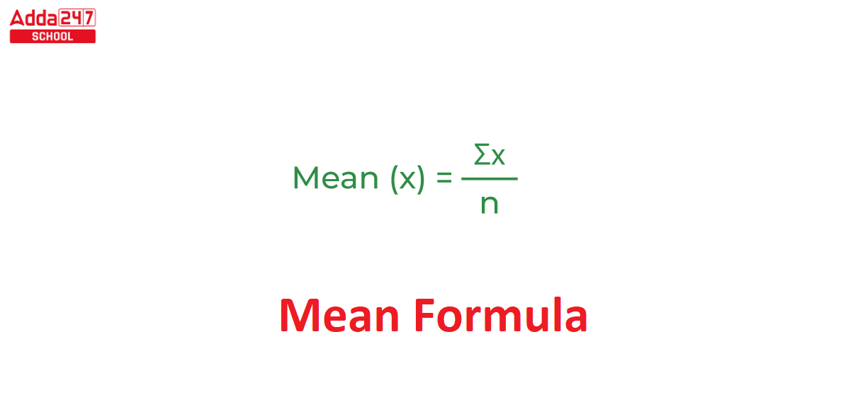 Mean Formula and Meaning in Maths_30.1