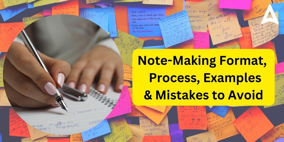 Note Making Format- Class 11 & 12 and Examples_30.1