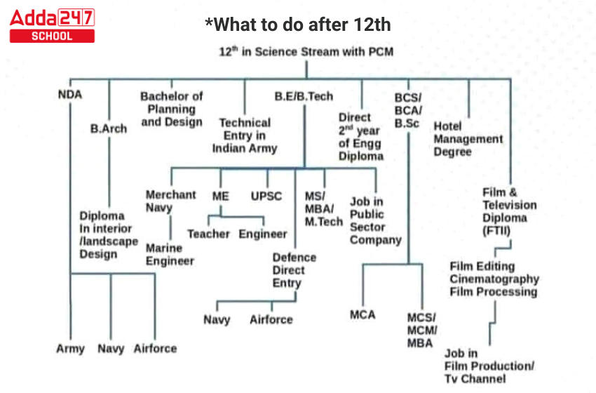 Career Options After 12th Pcm In India