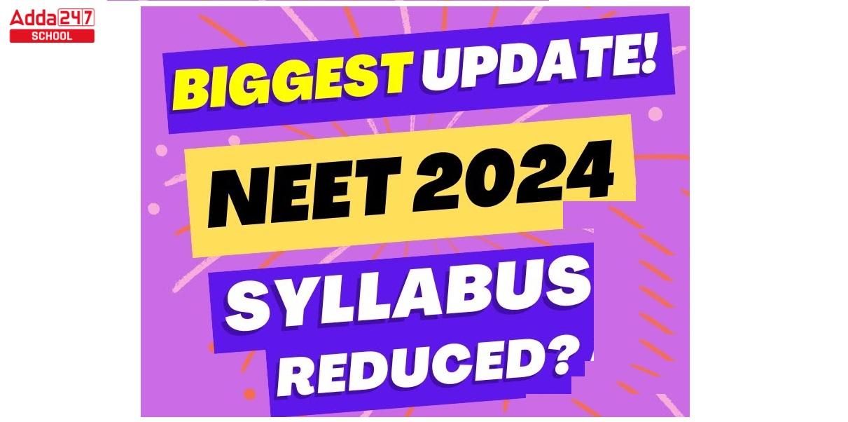 NEET Syllabus 2024 PDF By NTA, Download Topics Wise Weightage_30.1