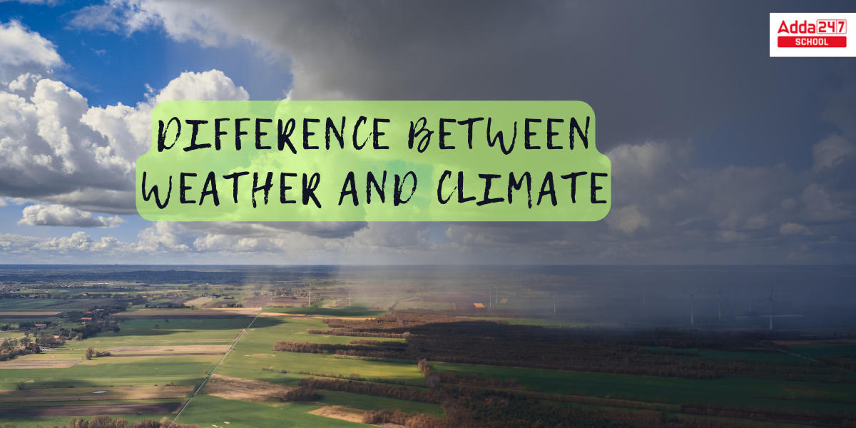 Difference Between Weather and Climate with Examples