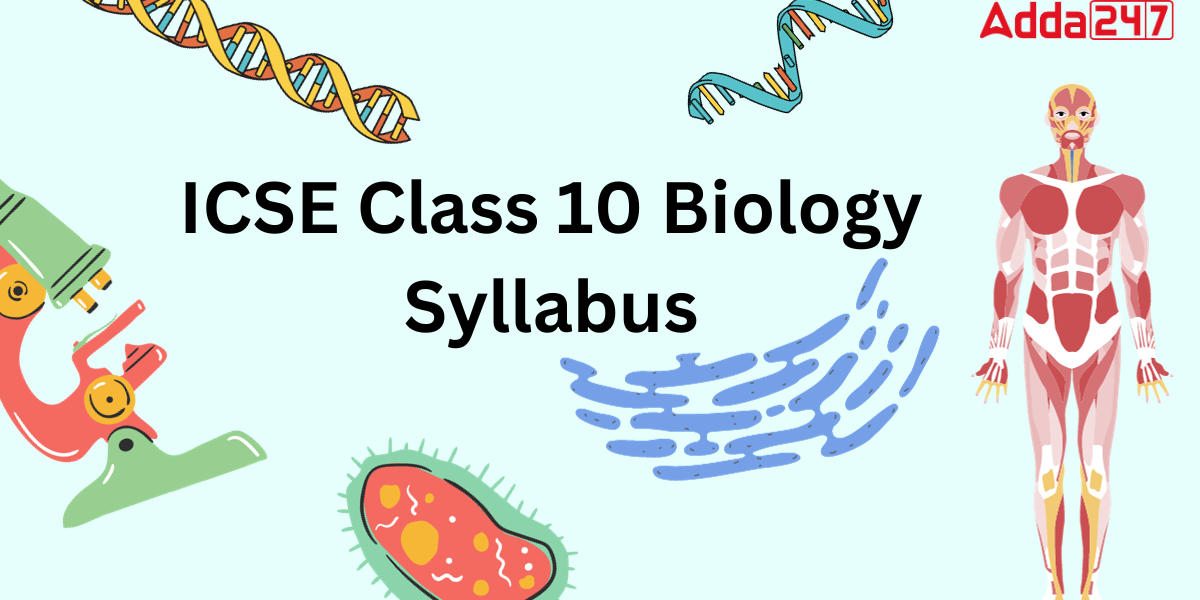 Icse class 10 biology syllabus 2023 24 pdf download
