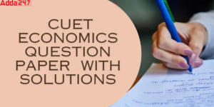 CUET Economics Question Paper